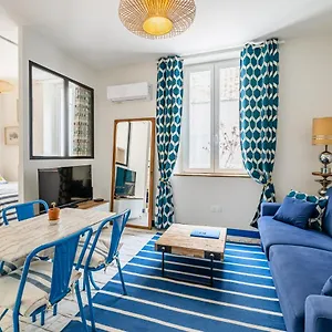 Appartamento Bleu 29m2, 120m Vieux-port , Clim ,wifi, Acces Autonome Avec Code